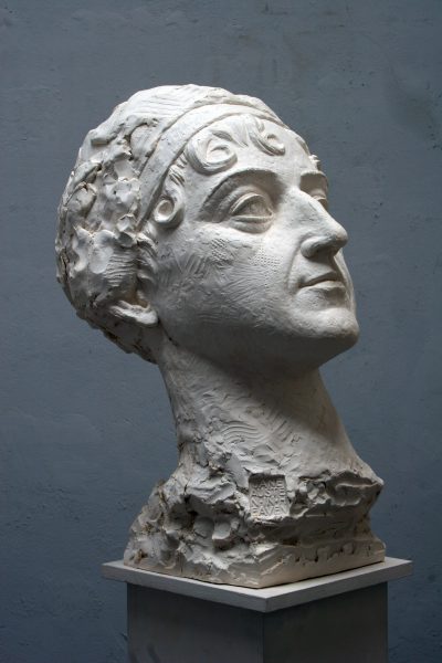 Head, plaster