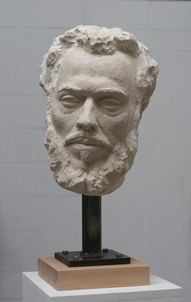 St Benedict head plaster